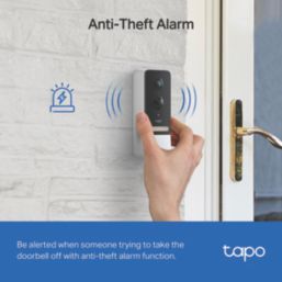 TP-Link Tapo Wireless Smart Doorbell & Chime White