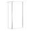 Triton Neo  Frameless Showerwall & Swivel Panel Chrome 1000mm x 2015mm