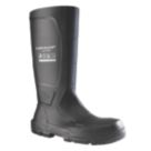 Dunlop JobGUARD Size 6.5  Black Steel Toe Cap Safety Wellies