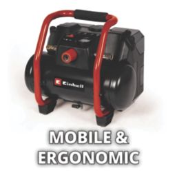 Einhell TE-AC 36/150 Li OF-Solo 6Ltr 36V Li-Ion Power X-Change  Cordless Compressor - Bare