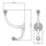 Essentials Hook Silver 153mm