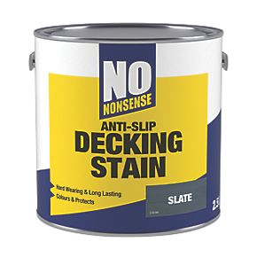 decking stain slip anti screwfix paint nonsense drying 5ltr quick slate birch silver ash compare ie