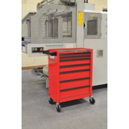 Hilka Pro-Craft G301T7BBS 7-Drawer Mobile Trolley