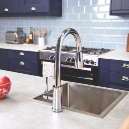 ETAL Luxr  Pull-Out Style Kitchen Mixer Tap Chrome Finish