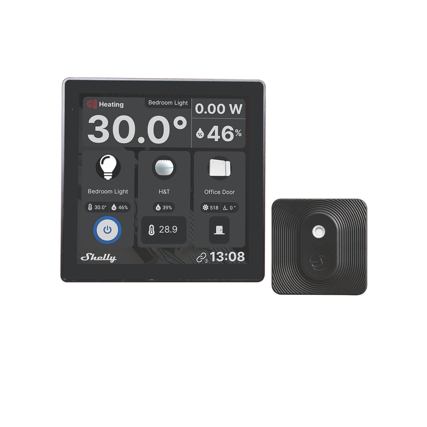 Shelly Wall Display and BLU H&T (Black) (779AG)