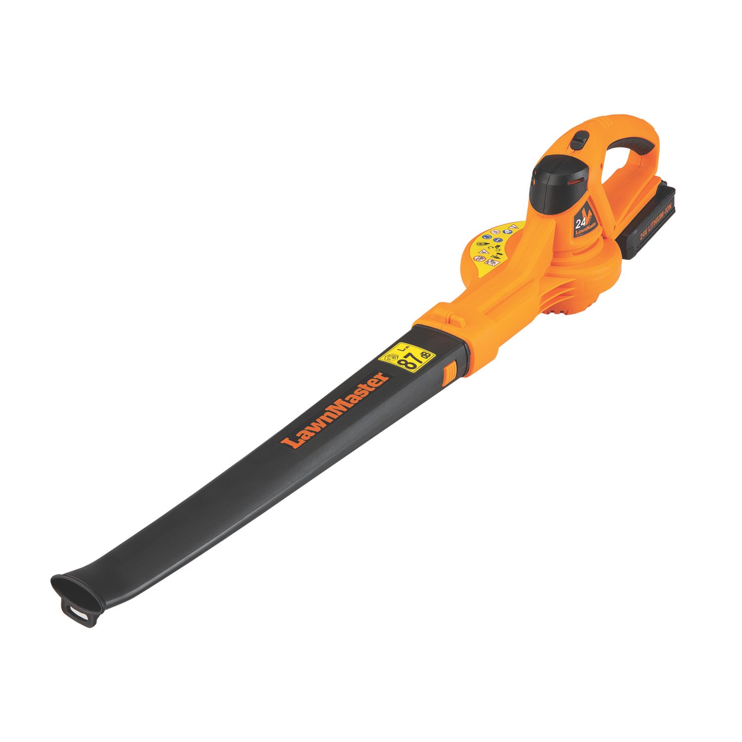 LawnMaster CLBL2406-1-01 24V 1 x 2.0Ah Lithium MX Cordless Leaf Blower (779CU)
