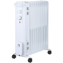 Freestanding Oil-Filled Radiator 2400W