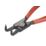 Knipex  External Circlip Pliers 8" (200mm)