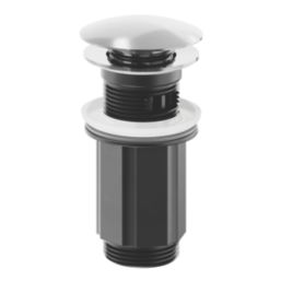 Swirl Gallen Chrome 192.6mm Standard Round Head Mono Basin Mixer Tap  With Waste