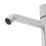 Swirl Gallen Chrome 192.6mm Standard Round Head Mono Basin Mixer Tap  With Waste