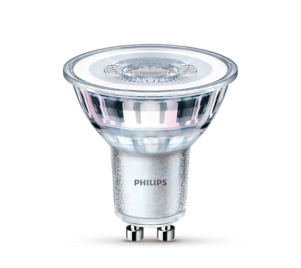 Test Philips LED GU10 4,6W 390 lumens Cool white (Blister 2 spots