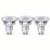 Philips   GU10 LED Light Bulb 390lm 4.6W 3 Pack