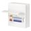 Deta  10-Module 7-Way Populated  Main Switch Consumer Unit with SPD