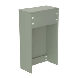 Newland  Floorstanding Toilet Unit Sage Green Matt 500mm x 260mm x 850mm