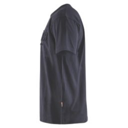 Blaklader 3D Short Sleeve T-Shirt Navy Small 36" Chest