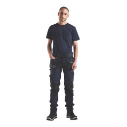 Blaklader 3D Short Sleeve T-Shirt Navy Small 36" Chest