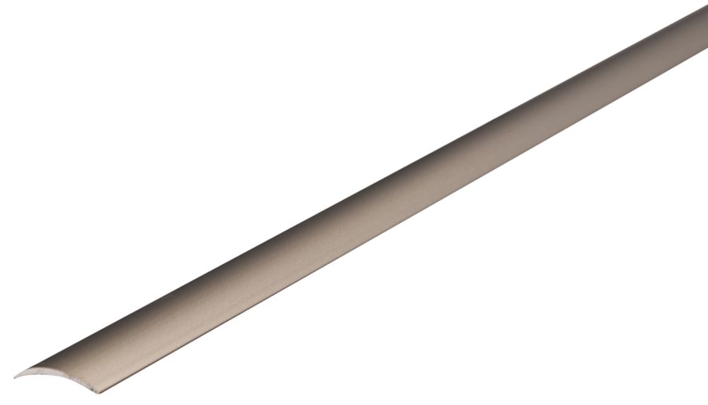 Unika Matt Steel Self-Adhesive Aluminium Floor Threshold 900mm