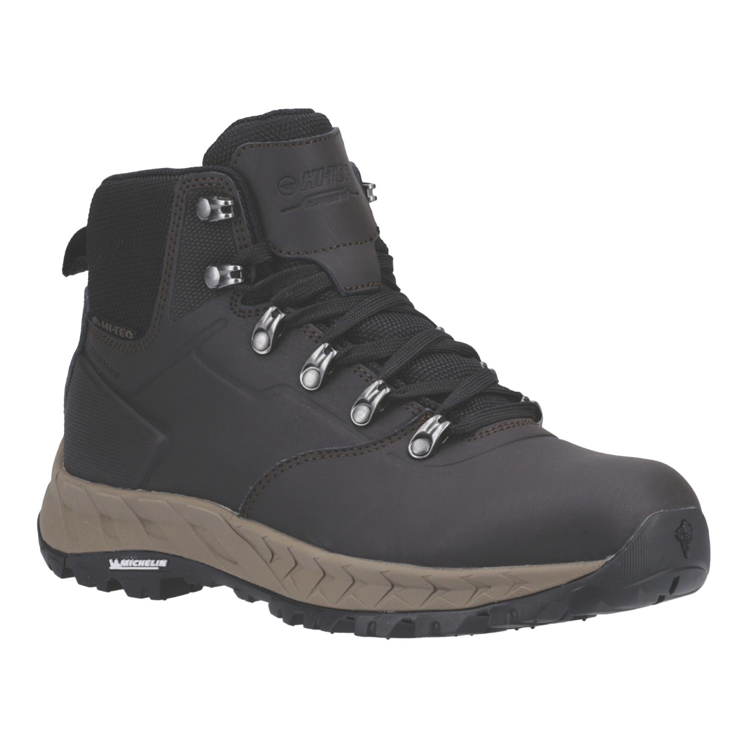 Hi-Tec Altitude VII WP Size 13 Chocolate Waterproof Non Safety Work Boots (779XE)