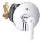 Grohe Quickfix Start Concealed Single Lever Mixer Bath/Shower Valve Fixed Chrome