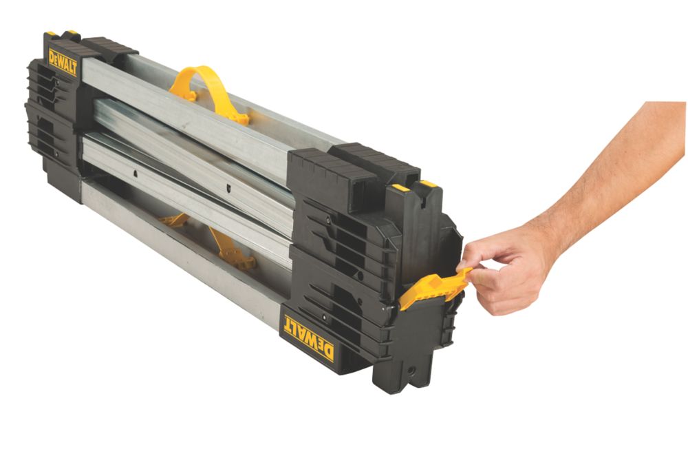 DeWalt Metal Saw Horse Pair 135cm 2 Pack - Screwfix