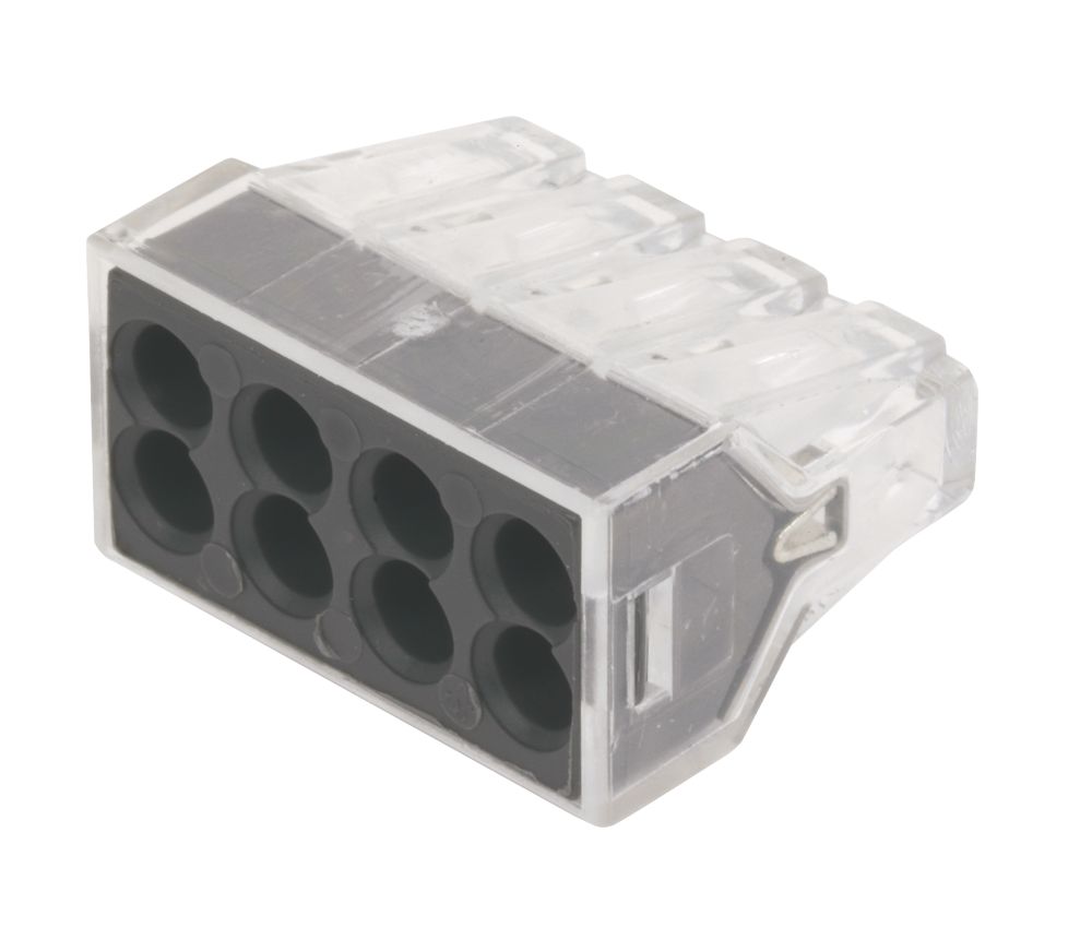 Wago 773 Series 24A 8-Way Push-Wire Connector 50 Pack