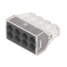 Wago 773-108 24A 8-Way Push-Wire Connectors 50 Pack