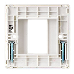 LAP  1-Module Modular Faceplate White