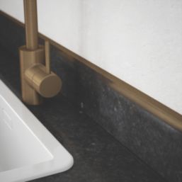 Rothley Antique Brass Corner Profiles 2.5m x 15mm x 15mm 3 Pack