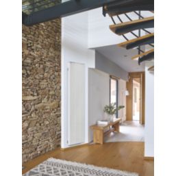 Acova Kolone 1800W Electric Aluminium Vertical Radiator 1805mm x 491mm White 6142BTU