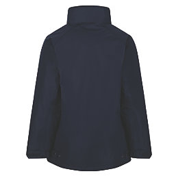 Regatta Hudson  Womens Fleece-Lined Waterproof Jacket Navy  Size 18