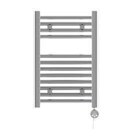 Terma 600mm x 400mm 410BTU Chrome Flat Electric Towel Radiator