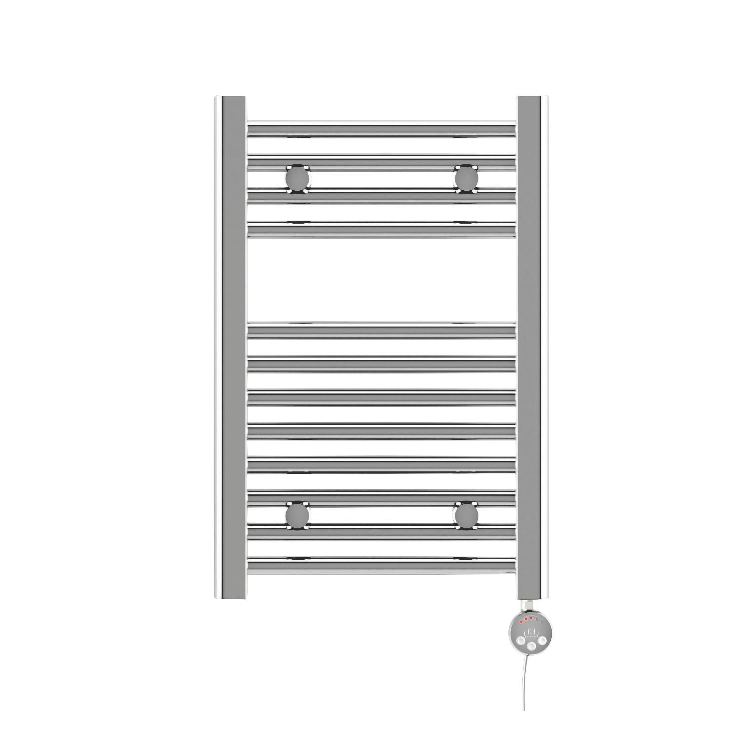 Terma 600mm x 400mm 410BTU Chrome Flat Electric Towel Radiator (780HR)