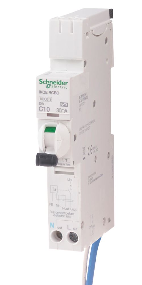 Schneider Electric Ikq A Ma Sp N Type C Rcbos Screwfix