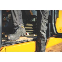 CAT Bearing   Safety Boots Black Size 12