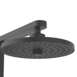 Ideal Standard Alu+  HP/Combi Flexible Exposed Silk Black Thermostatic Mixer Shower