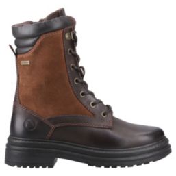 Cotswold Lacock Size 4 Womens Brown Waterproof Lace & Zip Non Safety Work Boots