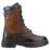 Cotswold Lacock Size 4 Womens Brown Waterproof Lace & Zip Non Safety Work Boots