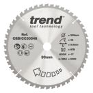Trend CSB/CC30548 Wood/Chipboard/MDF Circular Saw Blade 305mm x 30mm 48T