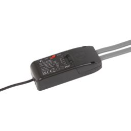 Collingwood H2 Deco CSP Fixed  Fire Rated LED Residential Downlight Wattage & Colour Switchable Black 6.5-10W 550 - 1000lm