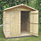 Shire  6' 6" x 6' 6" (Nominal) Apex Shiplap T&G Timber Shed