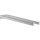 Hansgrohe AddStoris Twin-Handle Towel Holder Chrome 80mm x 445mm x 32mm