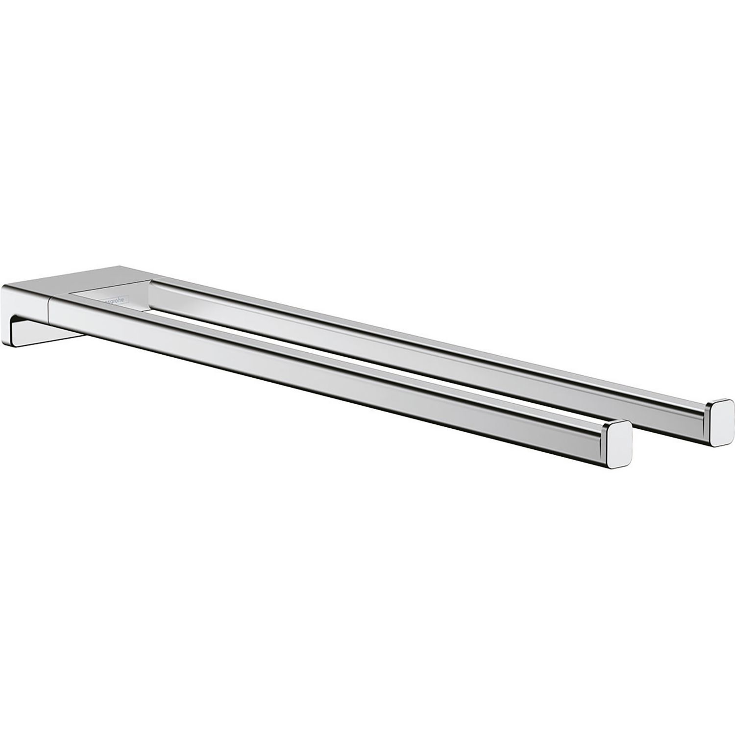 Hansgrohe AddStoris Twin-Handle Towel Holder Chrome 80mm x 445mm x 32mm (780VG)