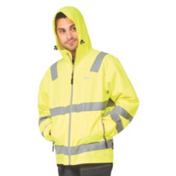 Site Harvell Hi-Vis Lightweight Jacket Yellow Large 50" Chest