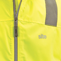 Site Harvell Hi-Vis Lightweight Jacket Yellow Large 50" Chest