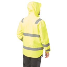 Site Harvell Hi-Vis Lightweight Jacket Yellow Large 50" Chest