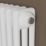 Azur 600mm x 1010mm 4295BTU White Horizontal 3 Column Radiator