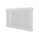 Azur 600mm x 1010mm 4295BTU White Horizontal 3 Column Radiator