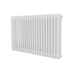 Azur 600mm x 1010mm 4295BTU White Horizontal 3 Column Radiator
