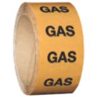 Essentials Gas Pipe Marking Tape Brown 33m x 50mm