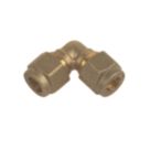 Flomasta  Brass Compression Equal 90° Elbow 8mm